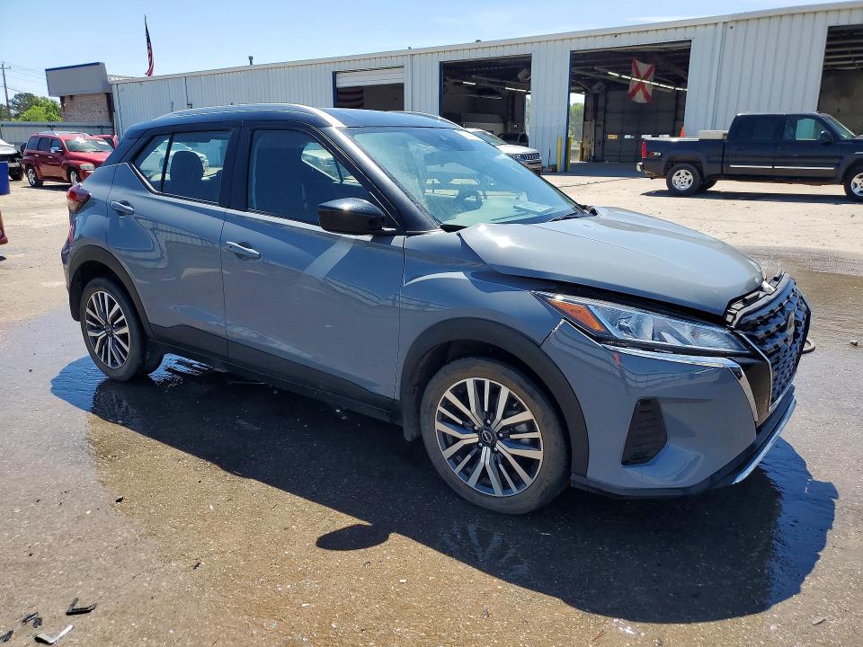 2024 Nissan Kicks VIN 3N1CP5CV7RL483440 COPART salvage auction — FRONT END, GA - CERT OF TITLE-SALVAGE, sold $3,350 on 2026-07-09 (photo 4)