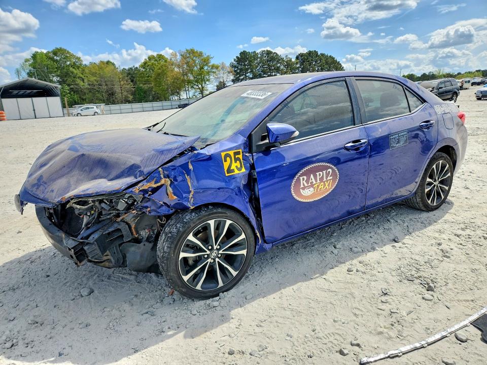 2018 Toyota Corolla VIN 5YFBURHE1JP831595 COPART salvage auction — FRONT END, Ga - Cert Of Title-Salvage, sold $2,250 on 2026-07-08 (photo 1)