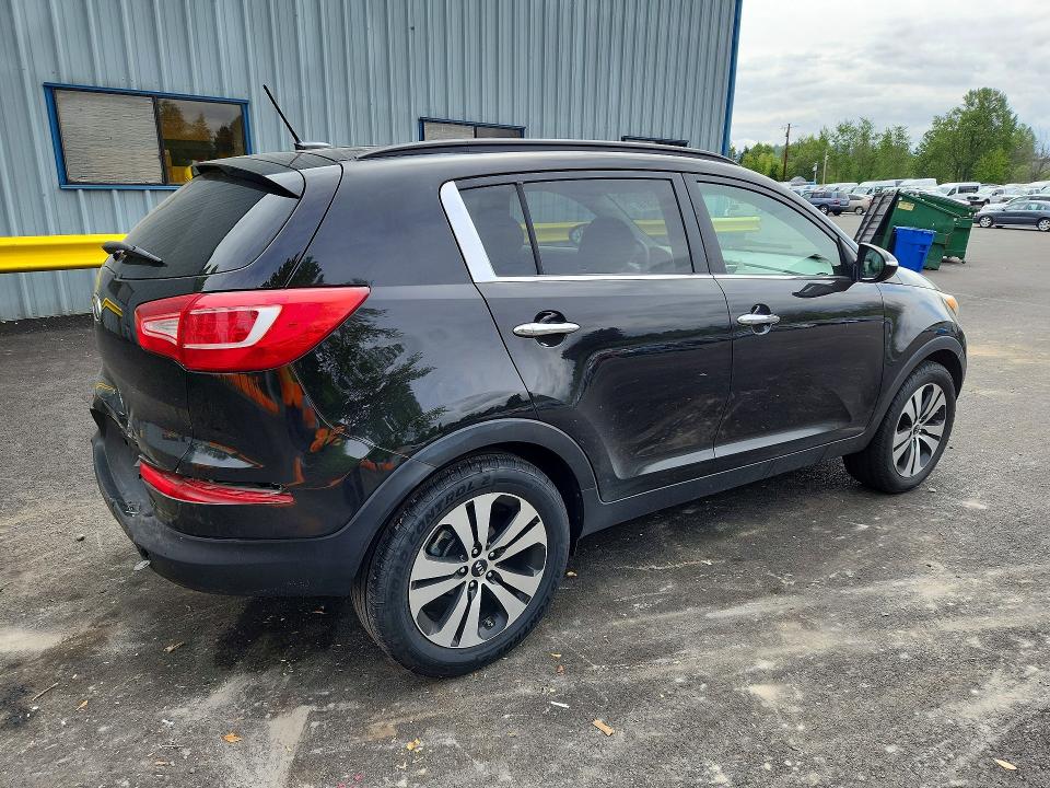 2011 Kia Sportage VIN KNDPC3A23B7013410 COPART salvage auction — REAR END, Or - Salvage Title Certificate, sold $275 on 2026-07-29 (photo 3)