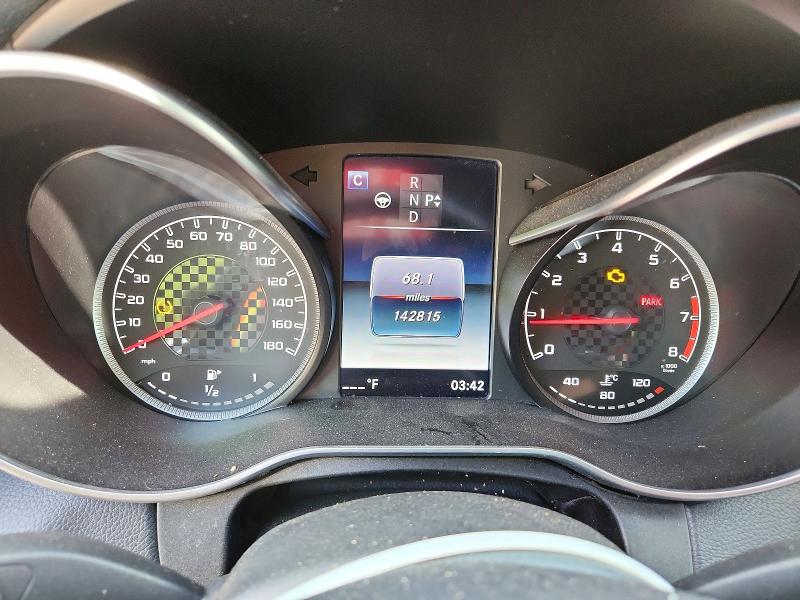 2016 Mercedes-benz C-klasse amg VIN 55SWF6EB3GU142035 COPART salvage auction — ALL OVER, Md - Cert Of Salvage > 75% Damage, sold $7,100 on 2026-07-17 (photo 9)