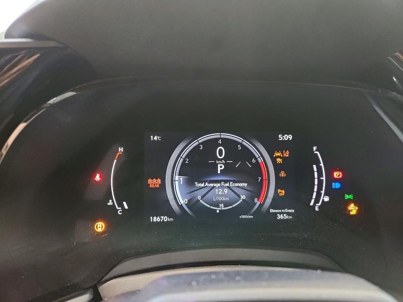 2024 Lexus Rx VIN 2T2BAMCA2RC054304 COPART salvage auction — FRONT END, Ab - Bos - Salvage, sold $32,250 on 2026-07-09 (photo 9)
