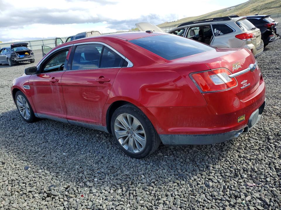 2011 Ford Taurus VIN 1FAHP2FW0BG151345 COPART salvage auction — FRONT END, Nv - Salvage Title, sold $100 on 2026-07-02 (photo 2)