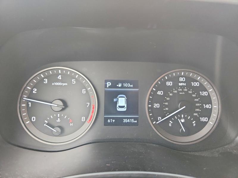2021 Hyundai VIN KM8J33AL2MU283632 COPART salvage auction — HAIL, Tx - Certificate Of Title, sold $6,400 on 2026-07-24 (photo 9)