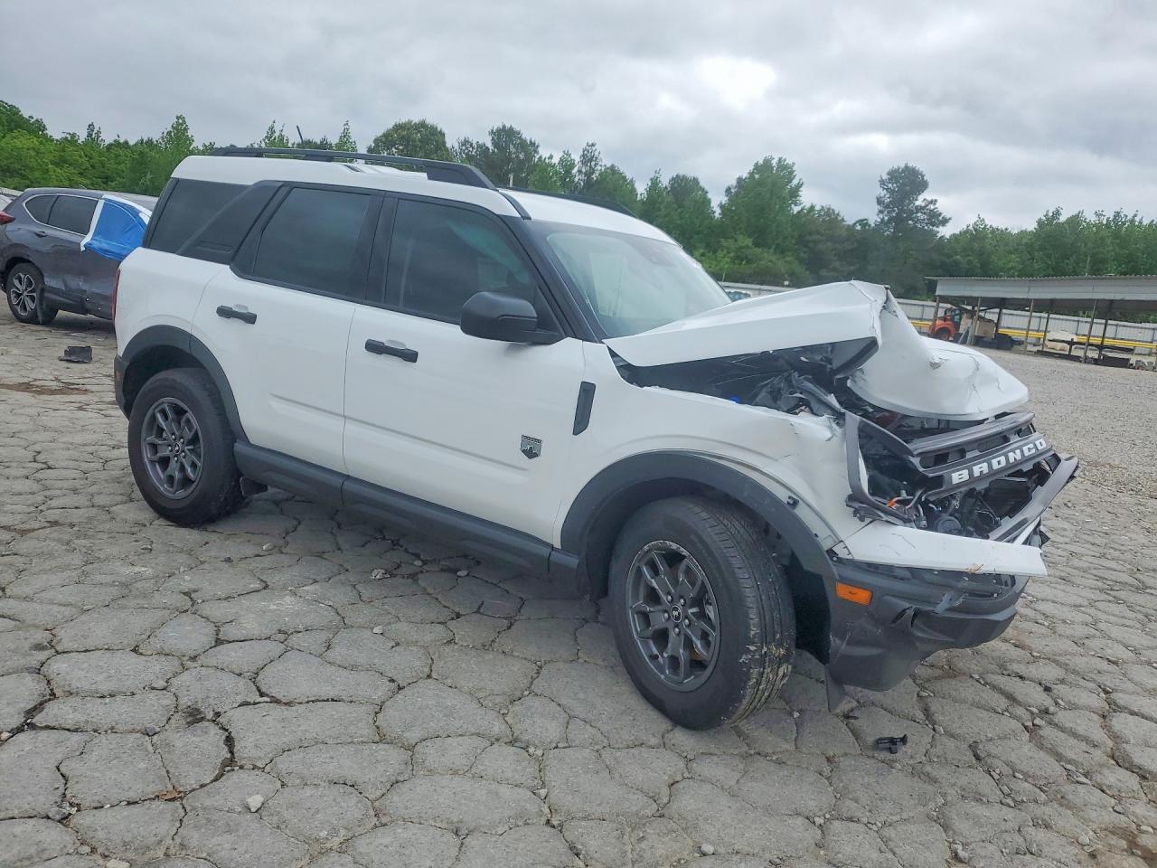 2024 Ford Bronco Sport VIN 3FMCR9B63RRF45059 COPART salvage auction — Front End, TN - SALVAGE CERTIFICATE, sold $3,450 on 2026-06-23 (photo 4)