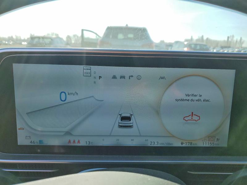 2025 Hyundai Ioniq 6 VIN KMHM34AC1SA096089 COPART salvage auction — SIDE, Qc - Gravement Accidente, sold $4,200 on 2026-07-21 (photo 9)