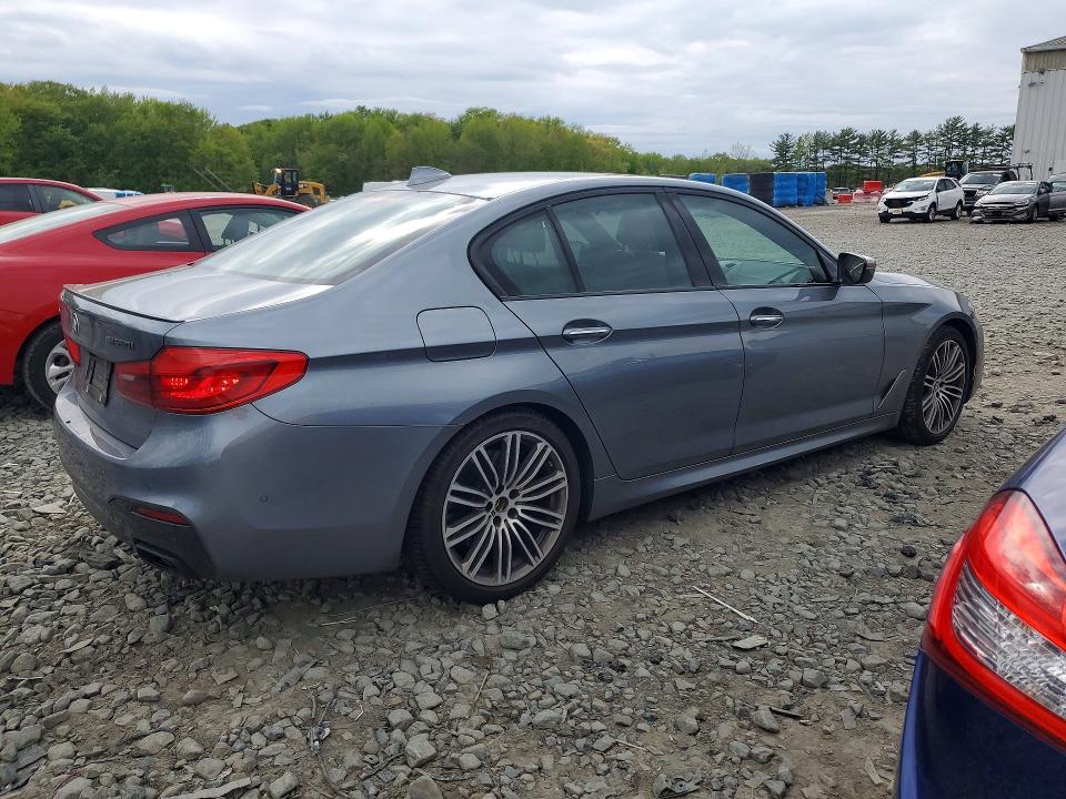 2018 BMW M5 VIN WBAJB9C58JB035026 COPART salvage auction — MECHANICAL, NJ - CERT OF TITLE-SALVAGE, sold $3,700 on 2026-07-20 (photo 3)