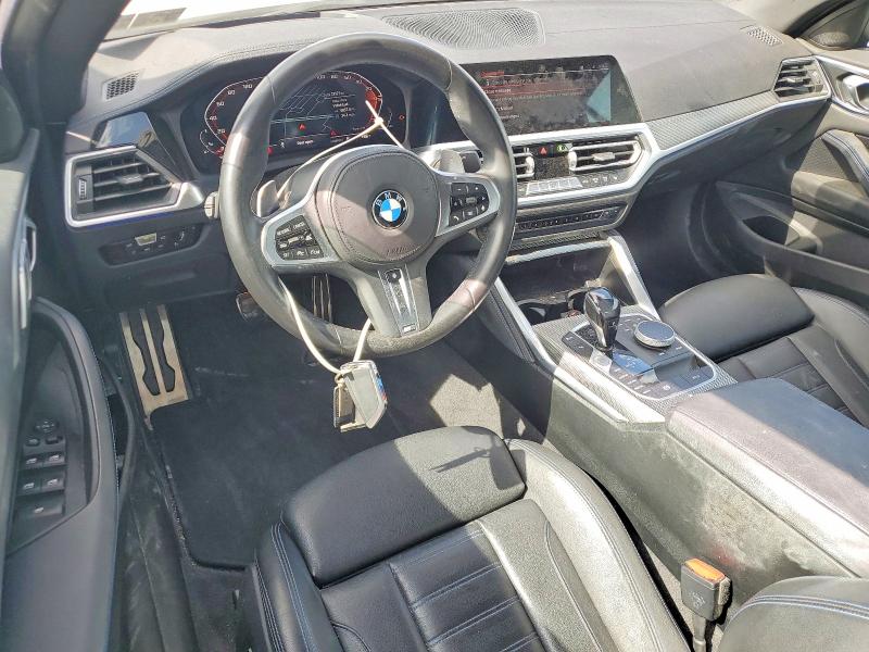 2021 BMW M4 VIN WBA53AT08MCG90650 COPART salvage auction — FRONT END, PA - CERTIFICATE OF SALVAGE, sold $19,800 on 2026-07-28 (photo 8)