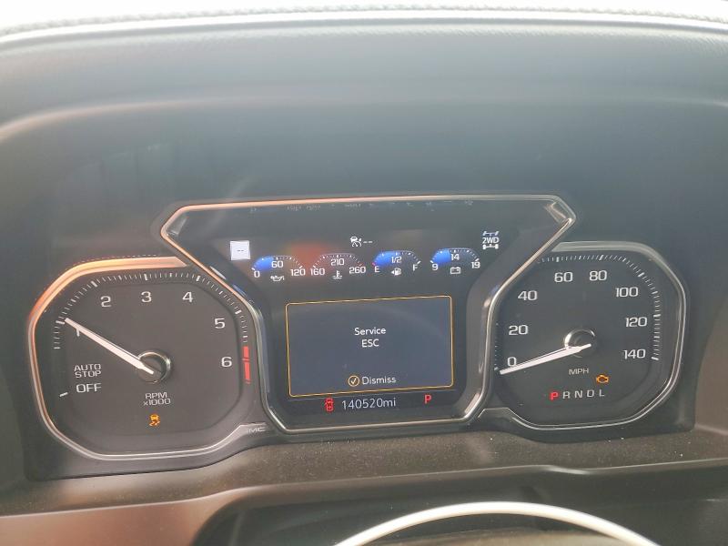 2020 Gmc SIERRA VIN 3GTU9FEL8LG305453 COPART salvage auction — FRONT END, Sc - Cert Of Title-Salvage, sold $11,200 on 2026-07-03 (photo 9)