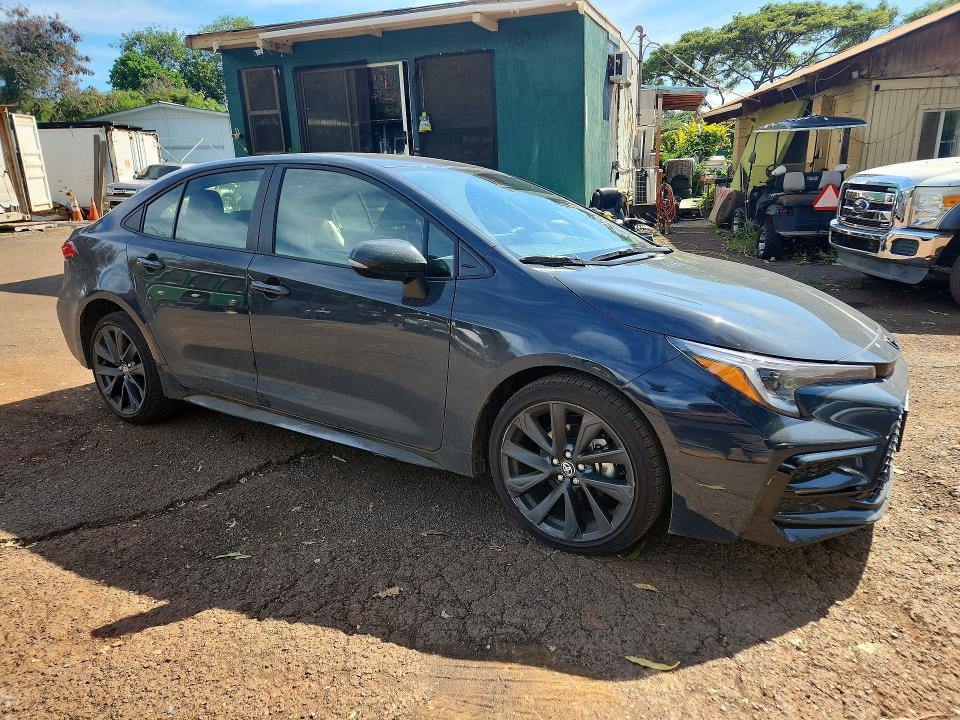 2025 Toyota Corolla VIN JTDS4MCE0S3524651 COPART salvage auction — WATER/FLOOD, Hi - Certificate Of Salvage, sold $3,100 on 2026-07-20 (photo 4)