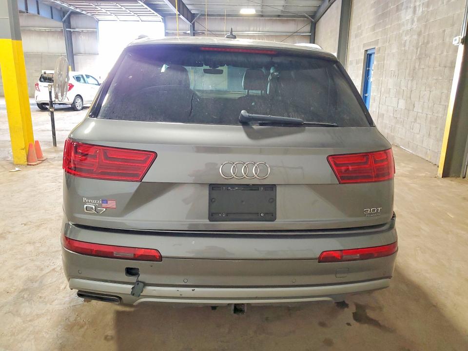 2017 Audi Q7 VIN WA1LAAF73HD028068 COPART salvage auction — SIDE, Pa - Certificate Of Salvage, sold $3,600 on 2026-07-14 (photo 6)