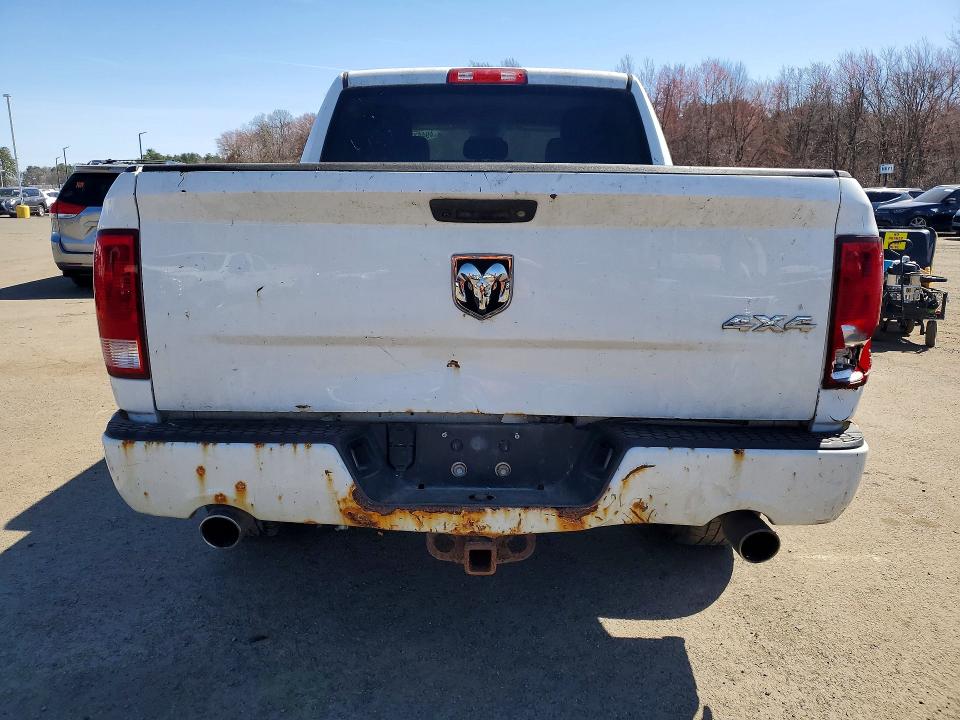 2016 Ram 1500 VIN 3C6RR7KT6GG271204 COPART salvage auction — MECHANICAL, Wv - Certificate Of Title, sold $3,900 on 2026-07-27 (photo 6)