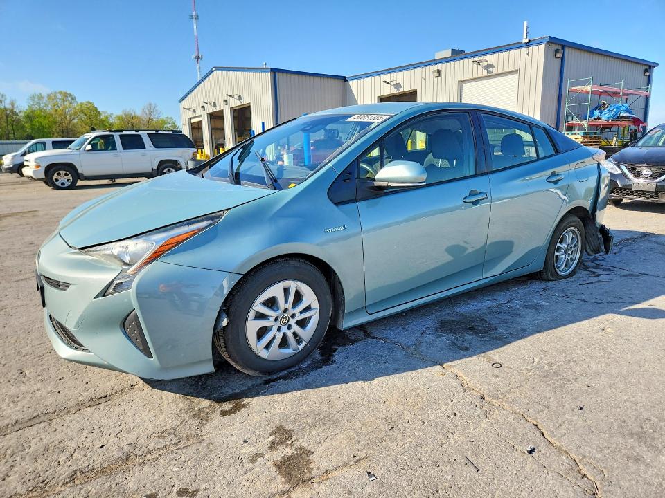 2017 Toyota Prius VIN JTDKBRFU2H3033285 COPART salvage auction — WATER/FLOOD, Ks - Cert Of Title-Salvage, sold $2,700 on 2026-07-14 (photo 1)