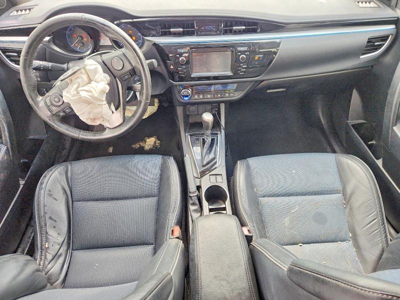 2014 Toyota Corolla VIN 5YFBURHE7EP034998 COPART salvage auction — FRONT END, Tx - Salvage Vehicle Title, sold $1,250 on 2026-07-09 (photo 8)