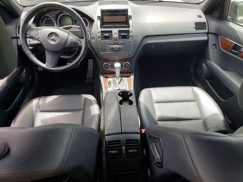 2010 Mercedes-benz C-klasse VIN WDDGF5EB9AR098355 COPART salvage auction — FRONT END, Tn - Salvage Certificate, sold $425 on 2026-07-14 (photo 8)