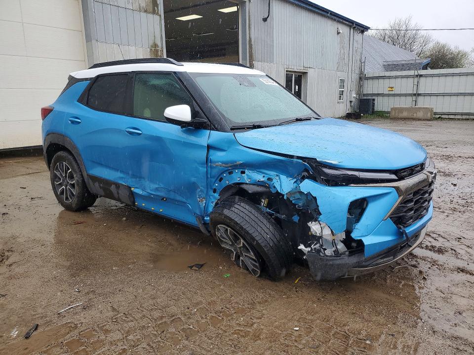 2025 Chevrolet Trailblazer VIN KL79MSSL0SB072593 COPART salvage auction — SIDE, Mi - Scrap Certificate Of Title, sold $1,700 on 2026-07-22 (photo 4)