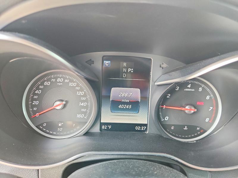 2019 Mercedes-benz Glc class VIN WDC0G4JB0K1002065 COPART salvage auction — BURN, TX - CERTIFICATE OF TITLE, sold $500 on 2026-07-30 (photo 9)