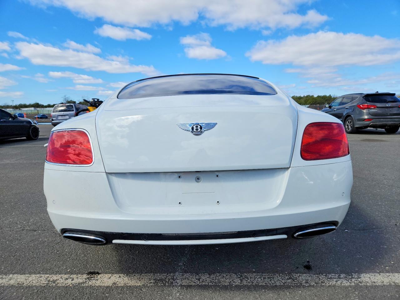 2012 Bentley Continental gt VIN SCBFR7ZAXCC071524 COPART salvage auction — Minor Dent/Scratches, NY - CERT OF TITLE-REBUILT SALVAGE (P), sold $17,000 on 2026-04-27 (photo 6)