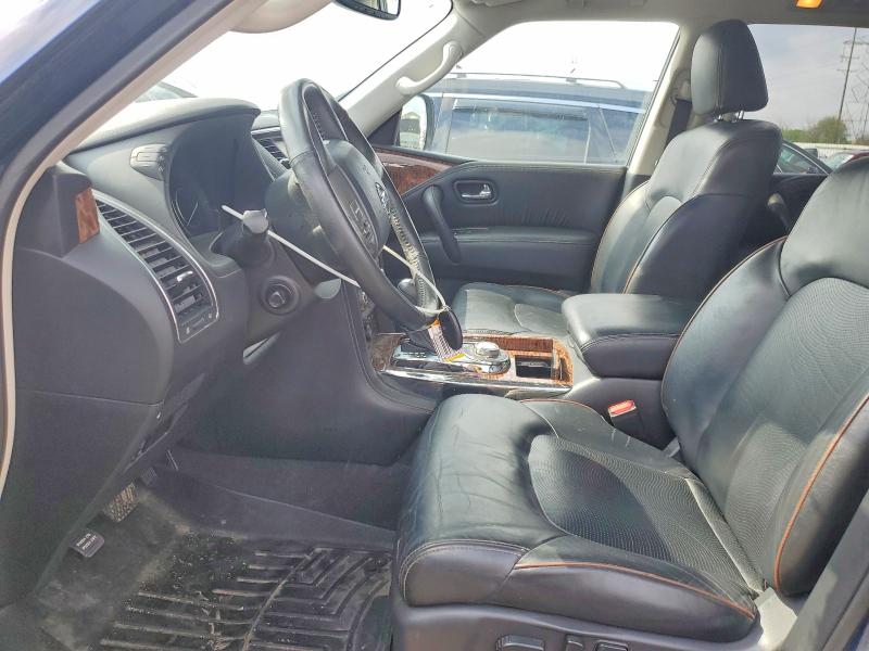 2018 Nissan Armada VIN JN8AY2NC3J9550953 COPART salvage auction — MECHANICAL, Il - Cert Of Title-Corrected, sold $10,500 on 2026-07-23 (photo 7)