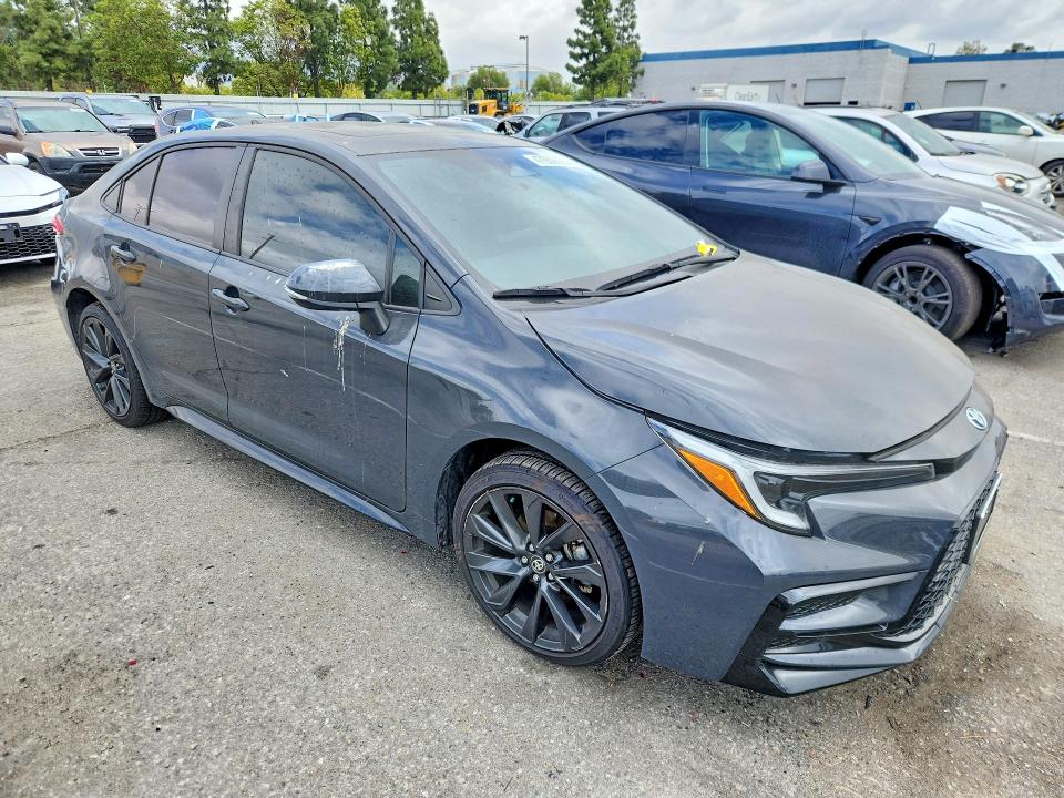 2023 Toyota Corolla VIN JTDBCMFE4P3002644 COPART salvage auction — NORMAL WEAR, CA - SALVAGE CERTIFICATE, sold $150 on 2026-07-21 (photo 4)