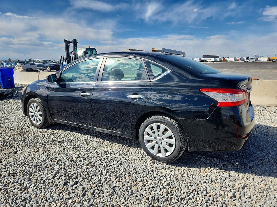 2013 Nissan Sentra VIN 3N1AB7AP4DL743632 COPART salvage auction — MINOR DENT/SCRATCHES, Salvage Title, sold $750 on 2026-07-09 (photo 2)