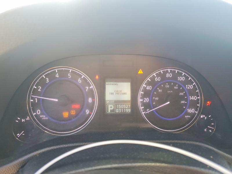2013 Infiniti VIN JN1CV6AR4DM351462 COPART salvage auction — REAR END, Salvage Title, sold $250 on 2026-07-27 (photo 9)