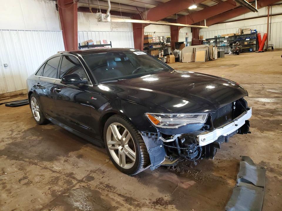 2016 Audi A6 VIN WAUHGAFC2GN016524 COPART salvage auction — FRONT END, Mi - Certificate Of Title, sold $2,250 on 2026-07-31 (photo 4)