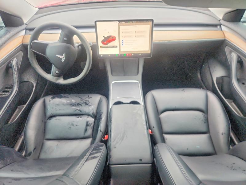 2023 Tesla VIN 5YJ3E1EB0PF675289 COPART salvage auction — FRONT END, Tx - Certificate Of Title, sold $13,800 on 2026-07-06 (photo 8)