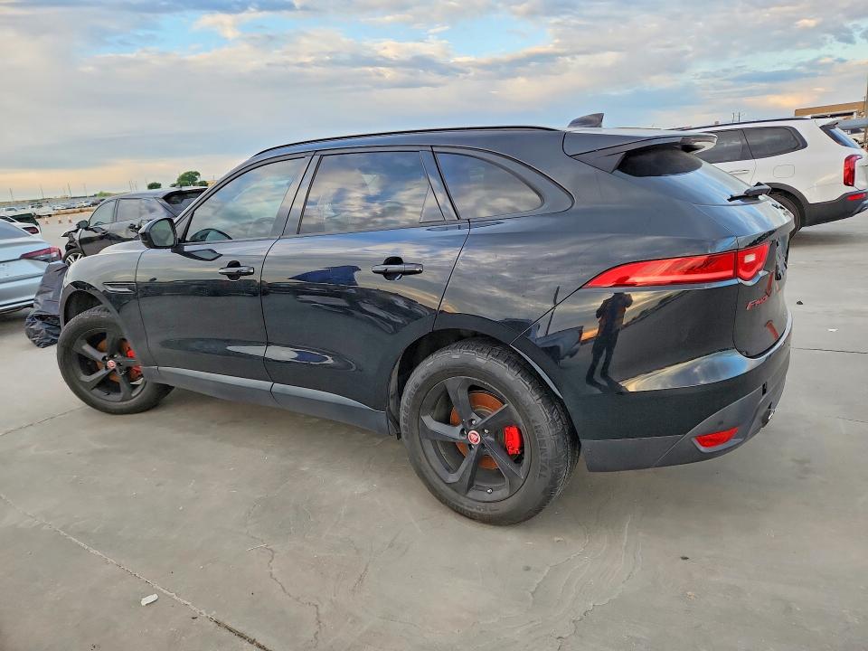 2018 Jaguar F-pace VIN SADCJ2FX2JA266081 COPART salvage auction — NORMAL WEAR, Tx - Certificate Of Title (P), sold $4,950 on 2026-09-17 (photo 2)