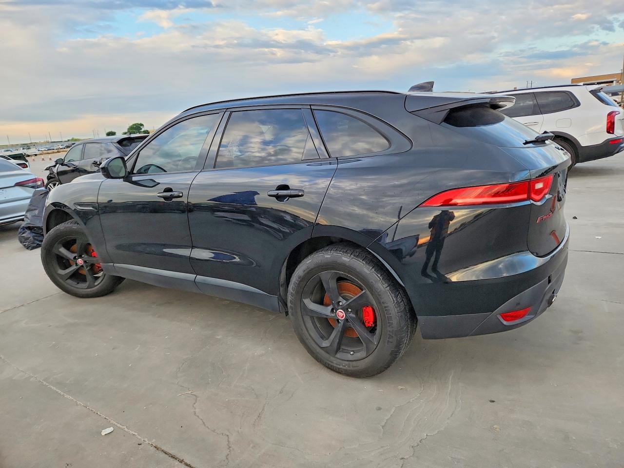 2018 Jaguar F-Pace VIN SADCJ2FX2JA266081 COPART salvage auction — Normal Wear, TX - CERTIFICATE OF TITLE (P), sold $4,350 on 2026-07-02 (photo 2)