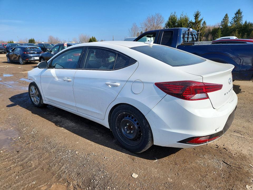 2020 Hyundai Elantra VIN KMHD84LF2LU914731 COPART salvage auction — FRONT END, Salvage Title, sold $200 on 2026-07-16 (photo 2)