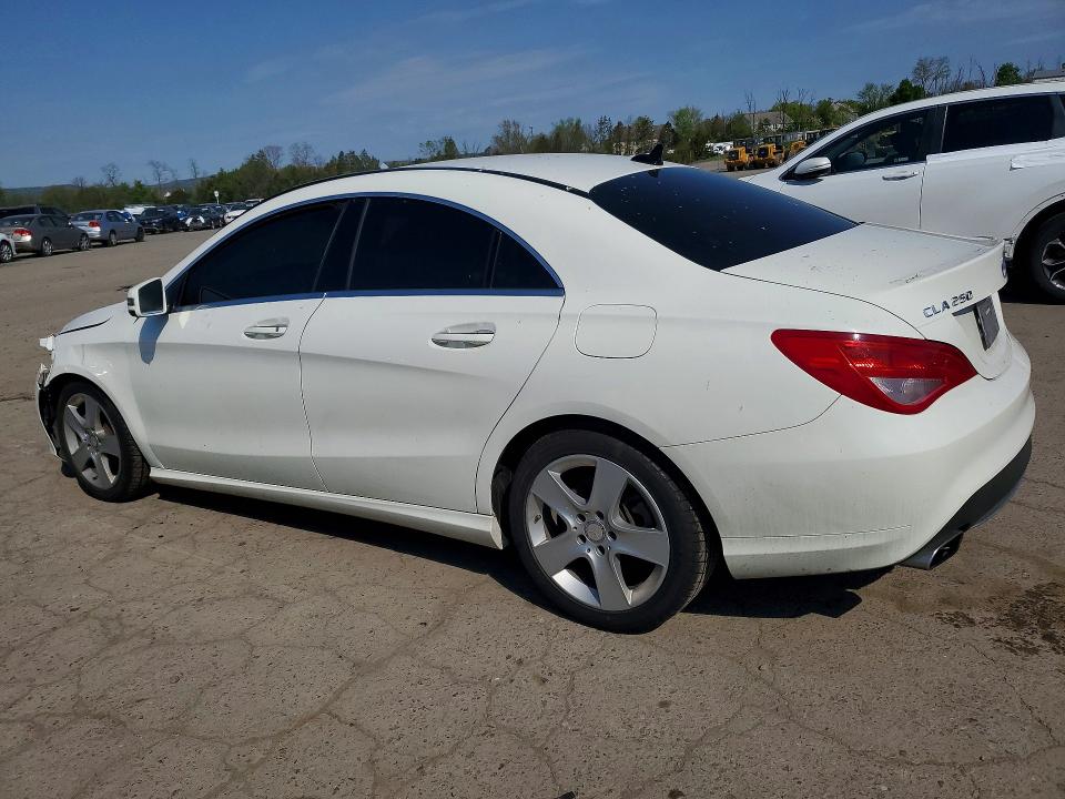 2015 Mercedes-benz Cla-klasse VIN WDDSJ4GB0FN274627 COPART salvage auction — FRONT END, PA, sold $1,350 on 2026-07-21 (photo 2)