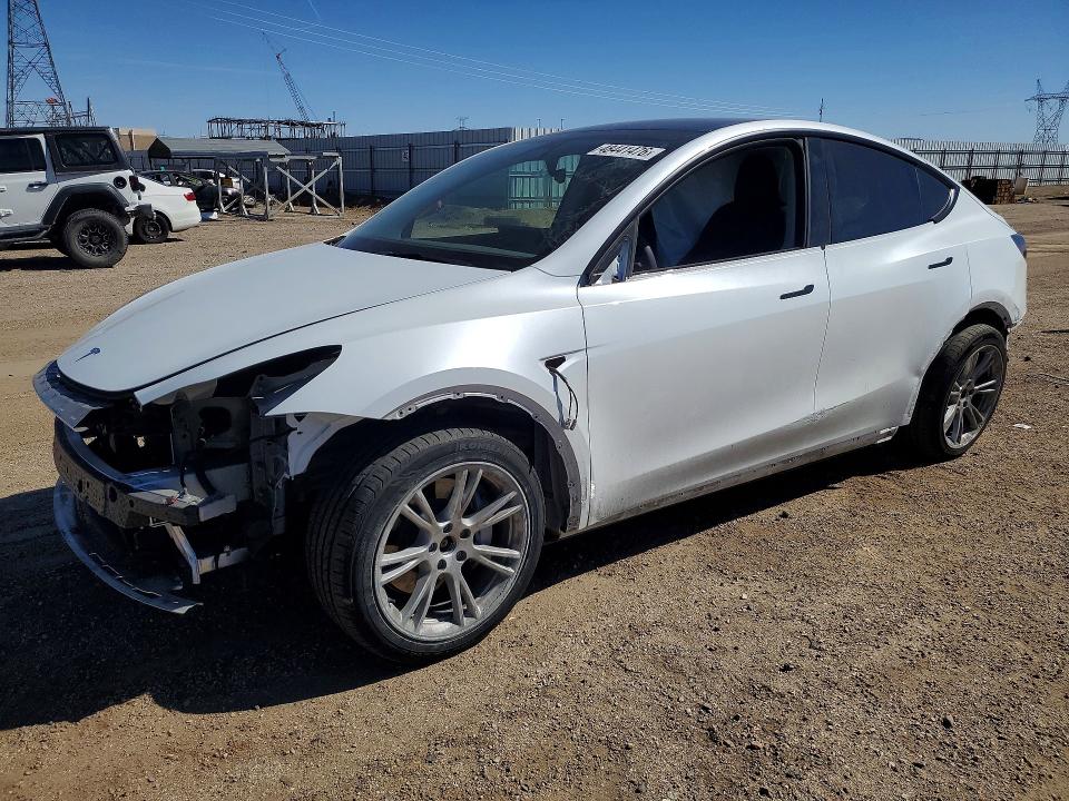 2023 Tesla VIN 7SAYGDEE7PA034748 COPART salvage auction — REAR END, Ca - Salvage Certificate, sold $13,000 on 2026-07-06 (photo 1)