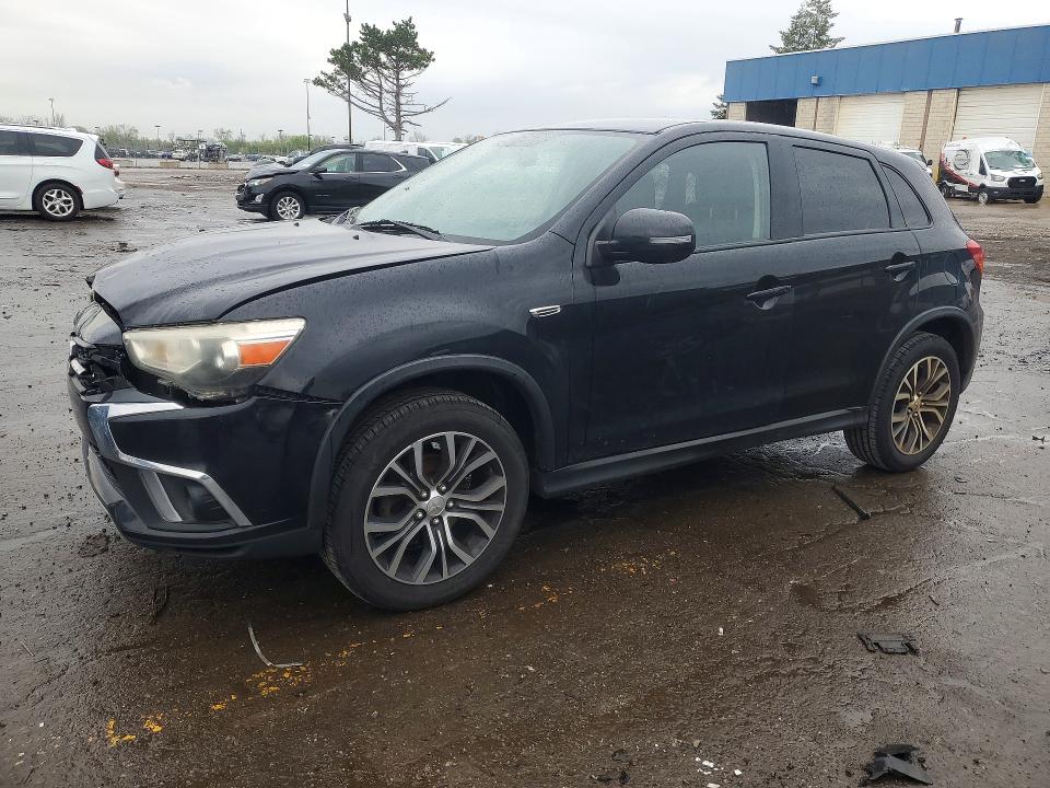 2019 Mitsubishi Outlander VIN JA4AR3AUXKU027189 COPART salvage auction — FRONT END, MI, sold $2,600 on 2026-07-10 (photo 1)