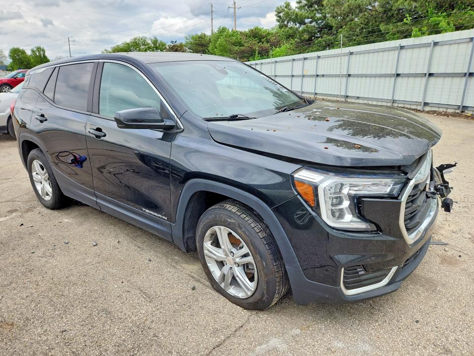 2022 Gmc Terrain VIN 3GKALTEV0NL180029 COPART salvage auction — FRONT END, Oh - Certificate Of Title, sold $4,800 on 2026-07-09 (photo 4)