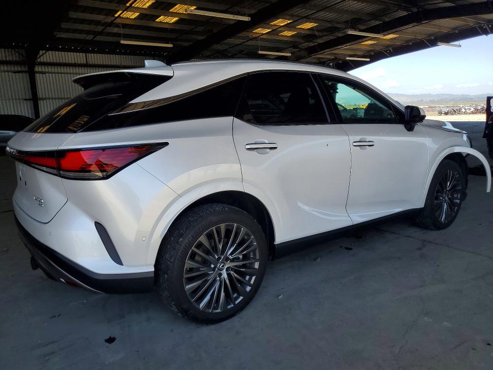 2024 Lexus Rx VIN 2T2BAMCA3RC071970 COPART salvage auction — FRONT END, Ca - Salvage Certificate, sold $27,000 on 2026-07-09 (photo 3)