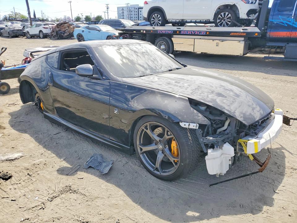 2014 Nissan 370z VIN JN1AZ4EH5EM636383 COPART salvage auction — STRIPPED, Ca - Salvage Certificate, sold $4,150 on 2026-07-09 (photo 4)