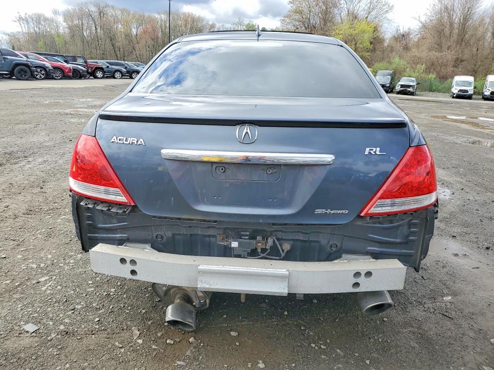 2006 Acura Rl VIN JH4KB165X6C001755 COPART salvage auction — FRONT END, CT - CERT OF TITLE-SALVAGE, sold $450 on 2026-07-09 (photo 6)