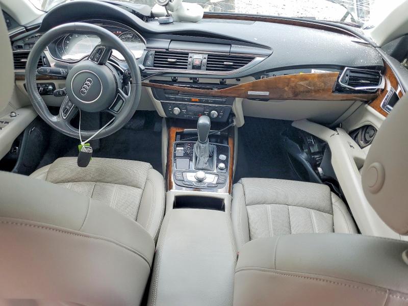 2018 Audi A7 VIN WAU23AFC2JN074688 COPART salvage auction — SIDE, Salvage Title, sold $3,000 on 2026-07-17 (photo 8)