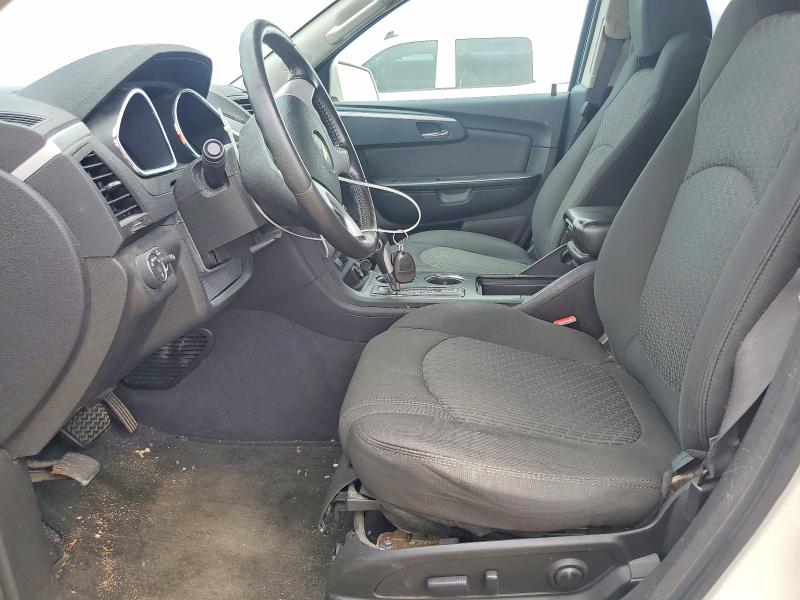 2012 Chevrolet Traverse VIN 1GNKRGED2CJ216750 COPART salvage auction — FRONT END, Tx - Salvage Vehicle Title, sold $725 on 2026-07-09 (photo 7)