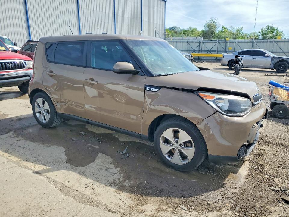 2016 Kia Soul VIN KNDJN2A26G7267811 COPART salvage auction — FRONT END, Ky - Certificate Of Title, sold $750 on 2026-07-22 (photo 4)