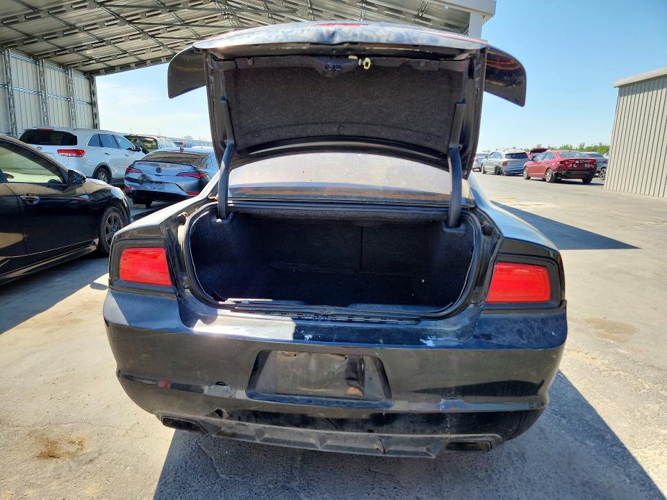 2014 Dodge Charger VIN 2C3CDXBG6EH234638 COPART salvage auction — REAR END, Ca - Salvage Certificate, sold $725 on 2026-07-02 (photo 6)