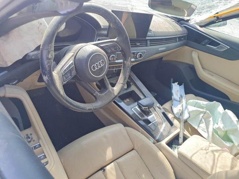 2022 Audi A4 VIN WAUEAAF41NN015164 COPART salvage auction — SIDE, Ky - Cert Of Title-Salvage, sold $4,350 on 2026-07-10 (photo 8)