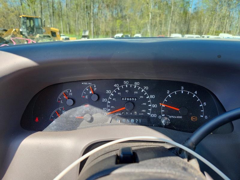 1999 Ford F-250 super duty VIN 1FTNF21L8XED31799 COPART salvage auction — REAR END, CT - SALVAGE CERTIFICATE OF ORIGIN, sold $475 on 2026-07-02 (photo 9)
