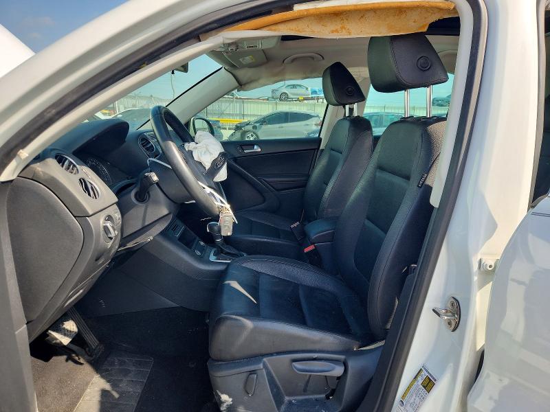 2015 Volkswagen Tiguan VIN WVGAV7AXXFW507709 COPART salvage auction — FRONT END, Tx - Salvage Vehicle Title, sold $150 on 2026-07-28 (photo 7)