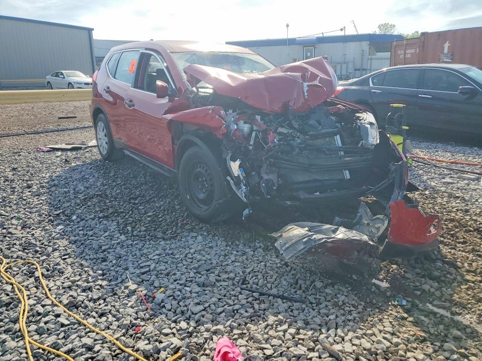 2017 Nissan Rogue VIN JN8AT2MT0HW394513 COPART salvage auction — FRONT END, Al - Cert Of Title-Salvage Title, sold $300 on 2026-07-21 (photo 4)