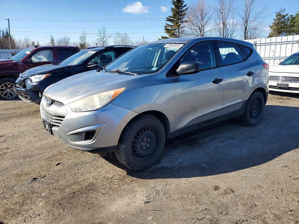 2010 Hyundai Tucson VIN KM8JT3AC0AU018817 COPART salvage auction — MINOR DENT/SCRATCHES, On - Permit No Brand - Unfit, sold $525 on 2026-07-16 (photo 1)