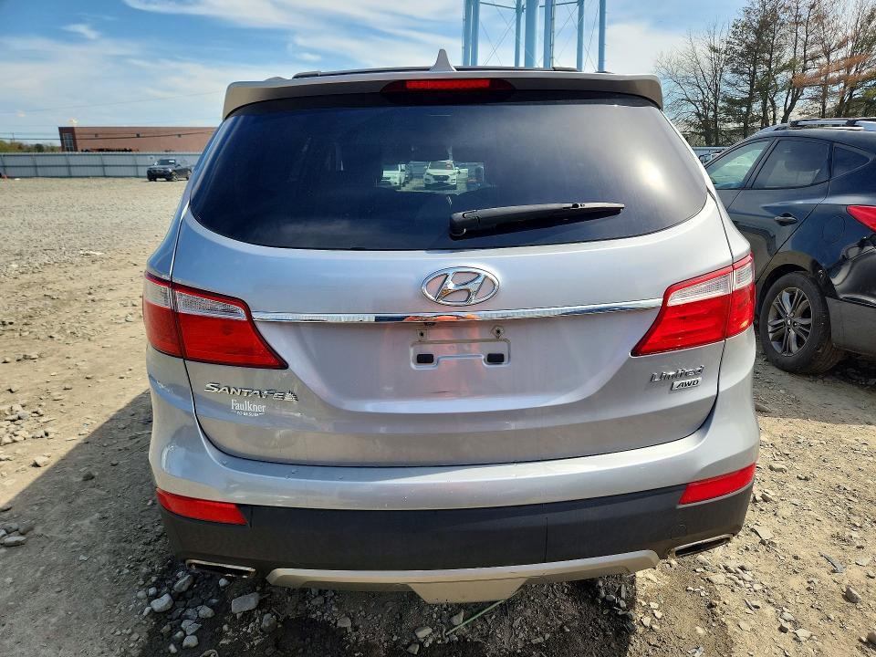 2016 Hyundai Santa fe VIN KM8SNDHF4GU138228 COPART salvage auction — FRONT END, Nj - Cert Of Title-Salvage, sold $3,900 on 2026-07-13 (photo 6)