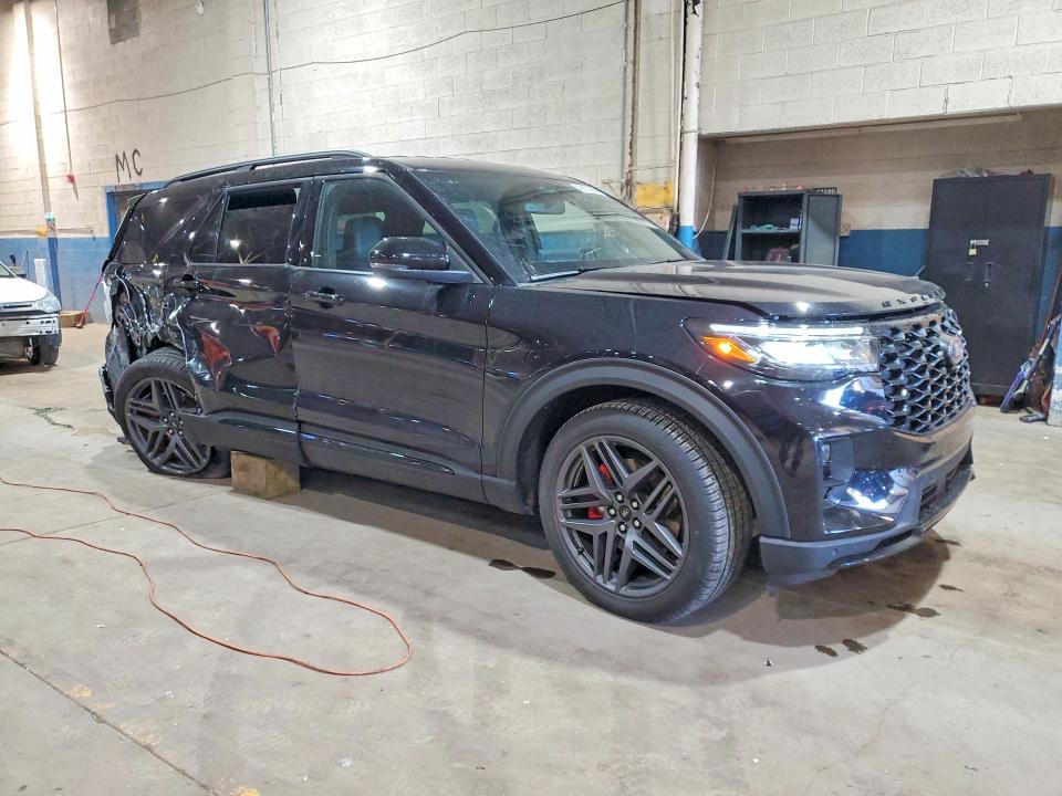2025 Ford Explorer VIN 1FMWK8GC1SGB17417 COPART salvage auction — SIDE, Mi - Certificate Of Title, sold $17,700 on 2026-07-02 (photo 4)