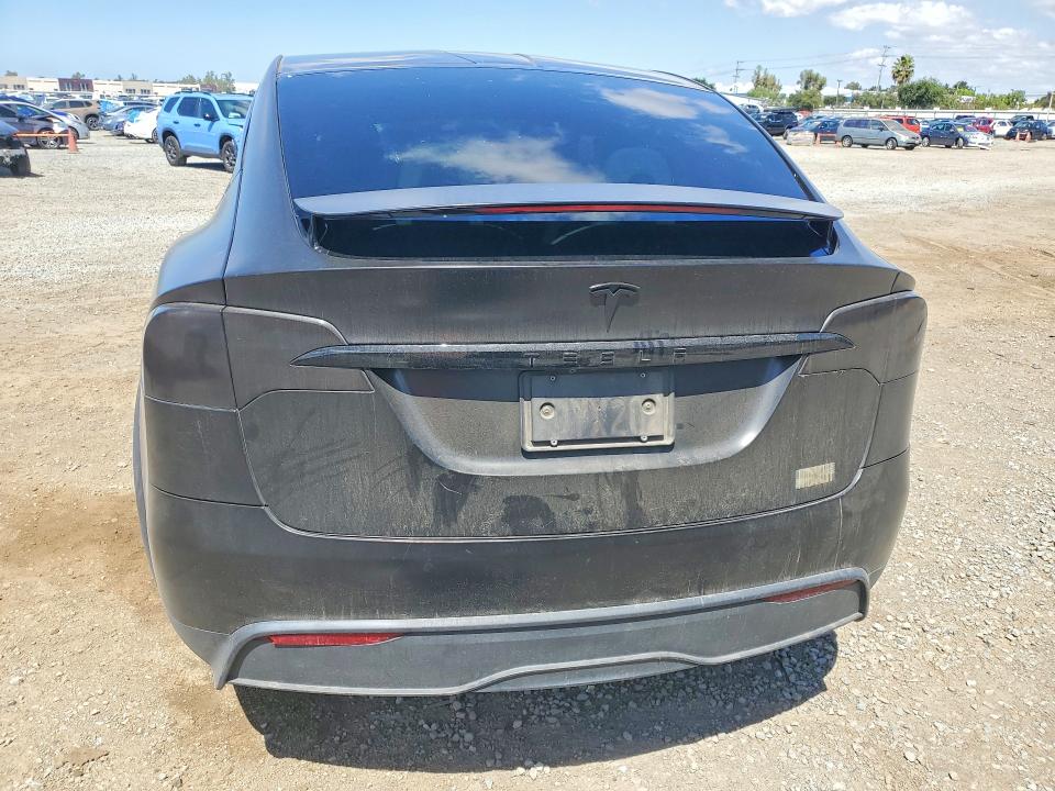 2022 Tesla Model x VIN 7SAXCBE65NF350346 COPART salvage auction — FRONT END, Ca - Salvage Certificate, sold $21,300 on 2026-07-10 (photo 6)