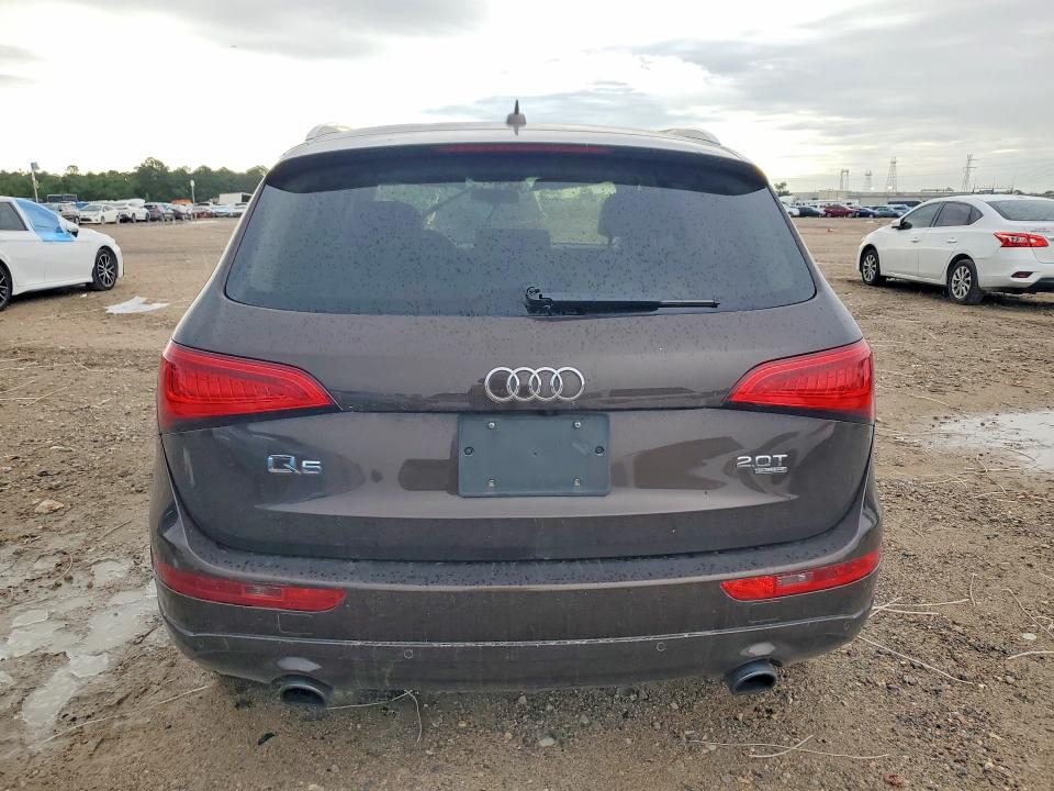 2014 Audi Q5 VIN WA1LFAFP9EA019230 COPART salvage auction — FRONT END, Tx - Salvage Vehicle Title, sold $1,050 on 2026-07-24 (photo 6)